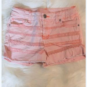 Cherokee Pink Shorts